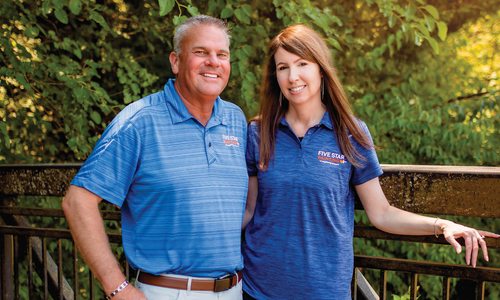 Doug & Andrea Windsor, Owners, Owners of Five Star Painting