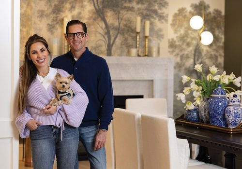 A Fairytale Manor: Look Inside the Home of a Local Dream Team
