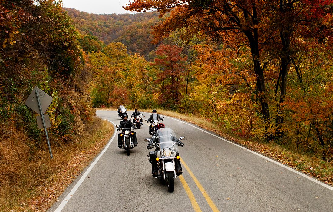 motorcycle trip ozarks