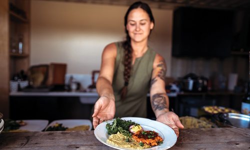 A Local Farm-to-Dinner Table at Stewart Farm