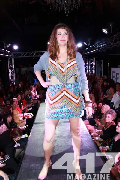 Runway Model at Fashionation 2012