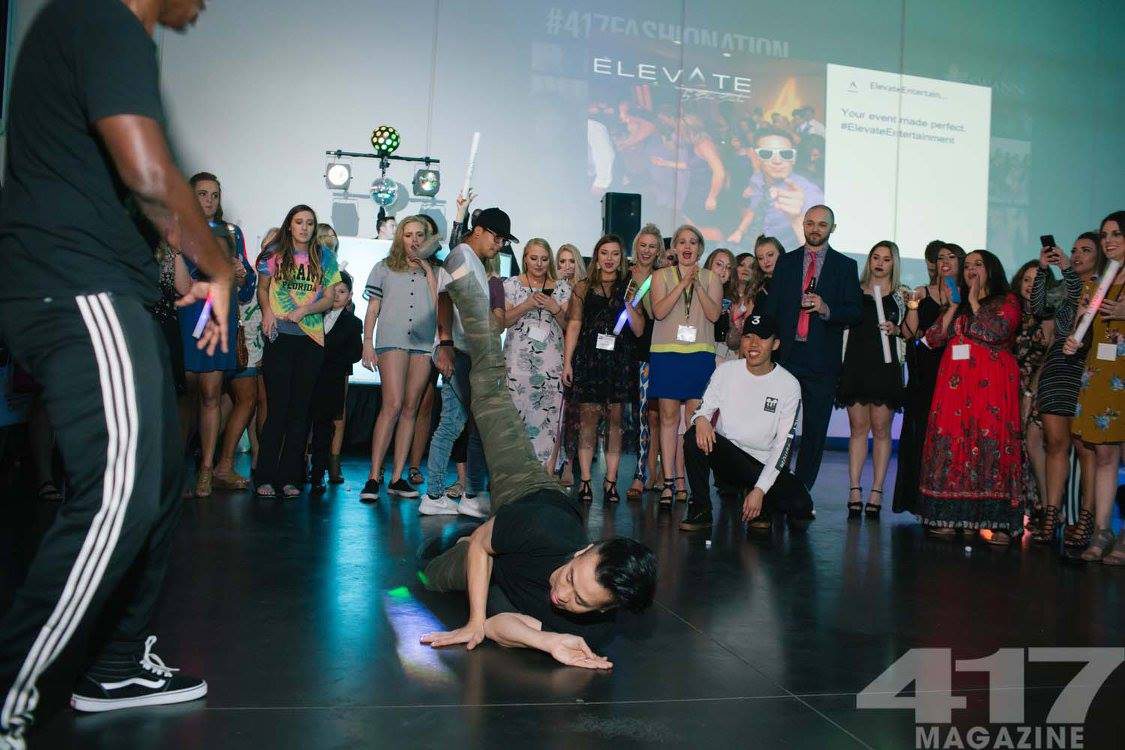 Break Dancers at Fashionation 2017