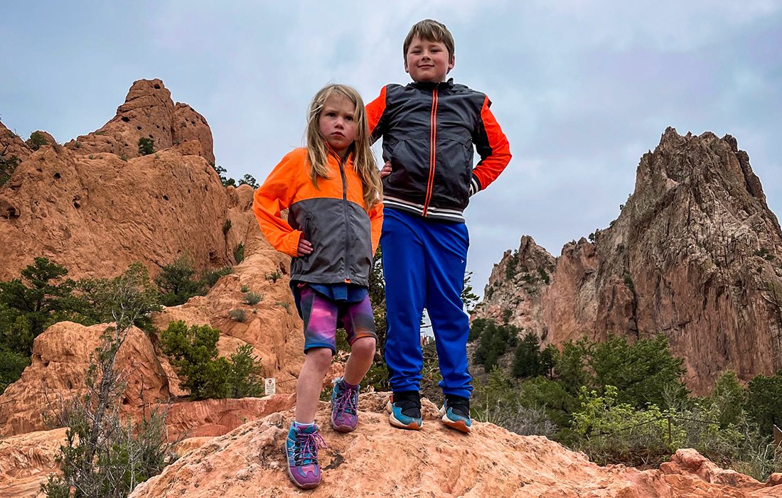 Estes Family at Garden of the Gods in Colorado