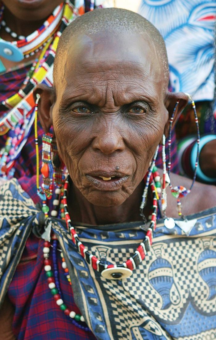 Woman in east Africa photo