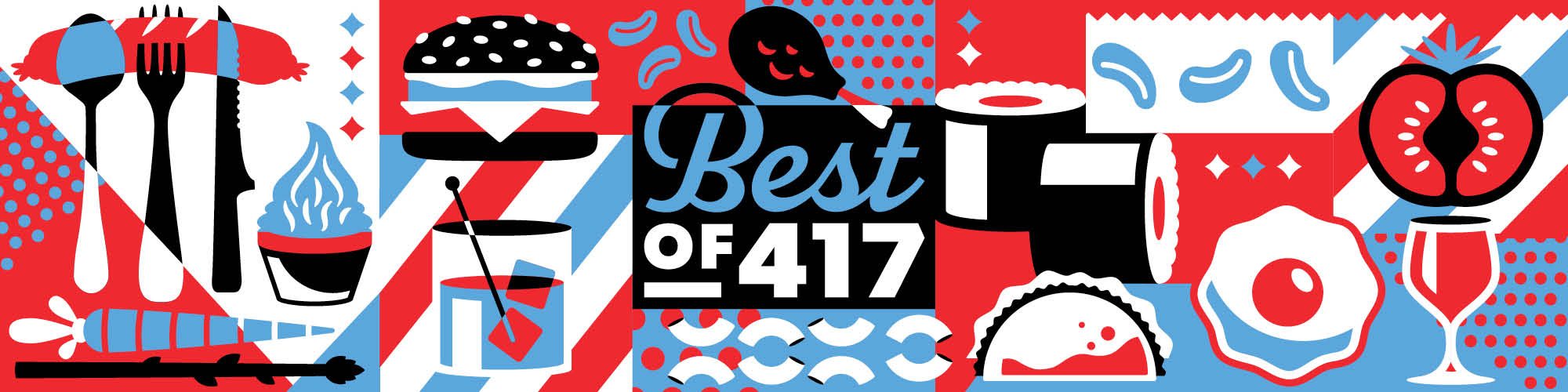 Best of 417 graphic collage banner