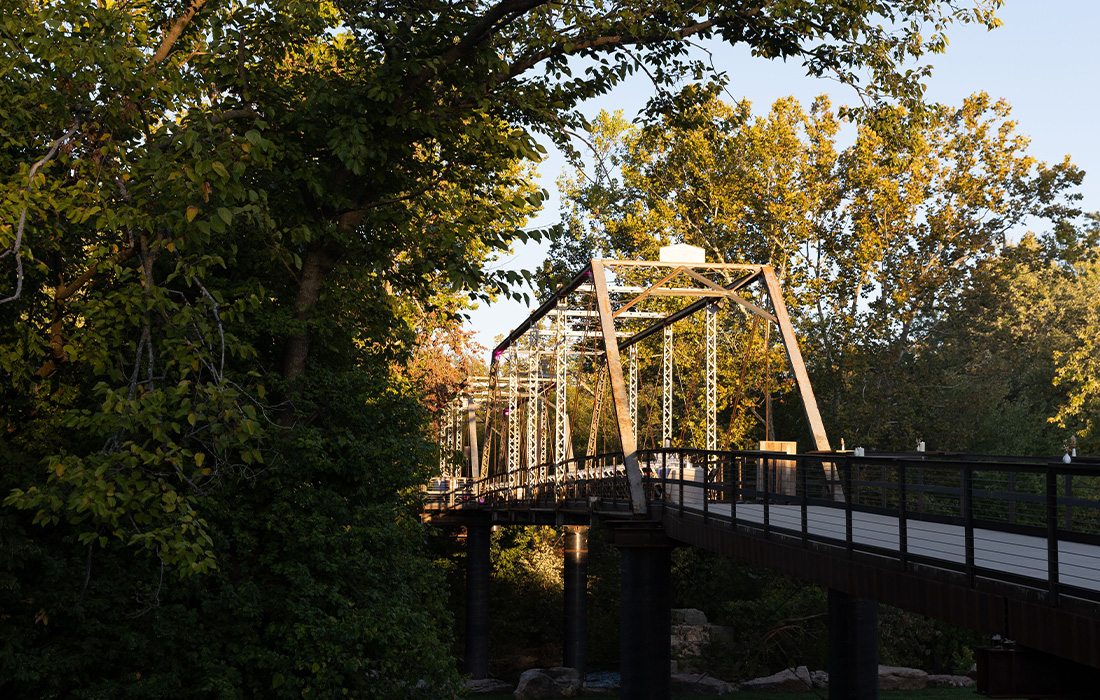 Don't miss seasonal menus at The Workshop and The Ozark Mill.