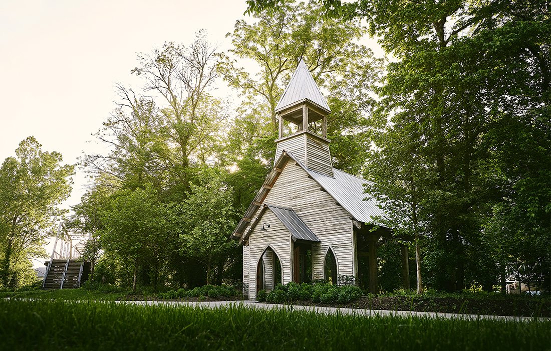 The chapel at Finley Farms.