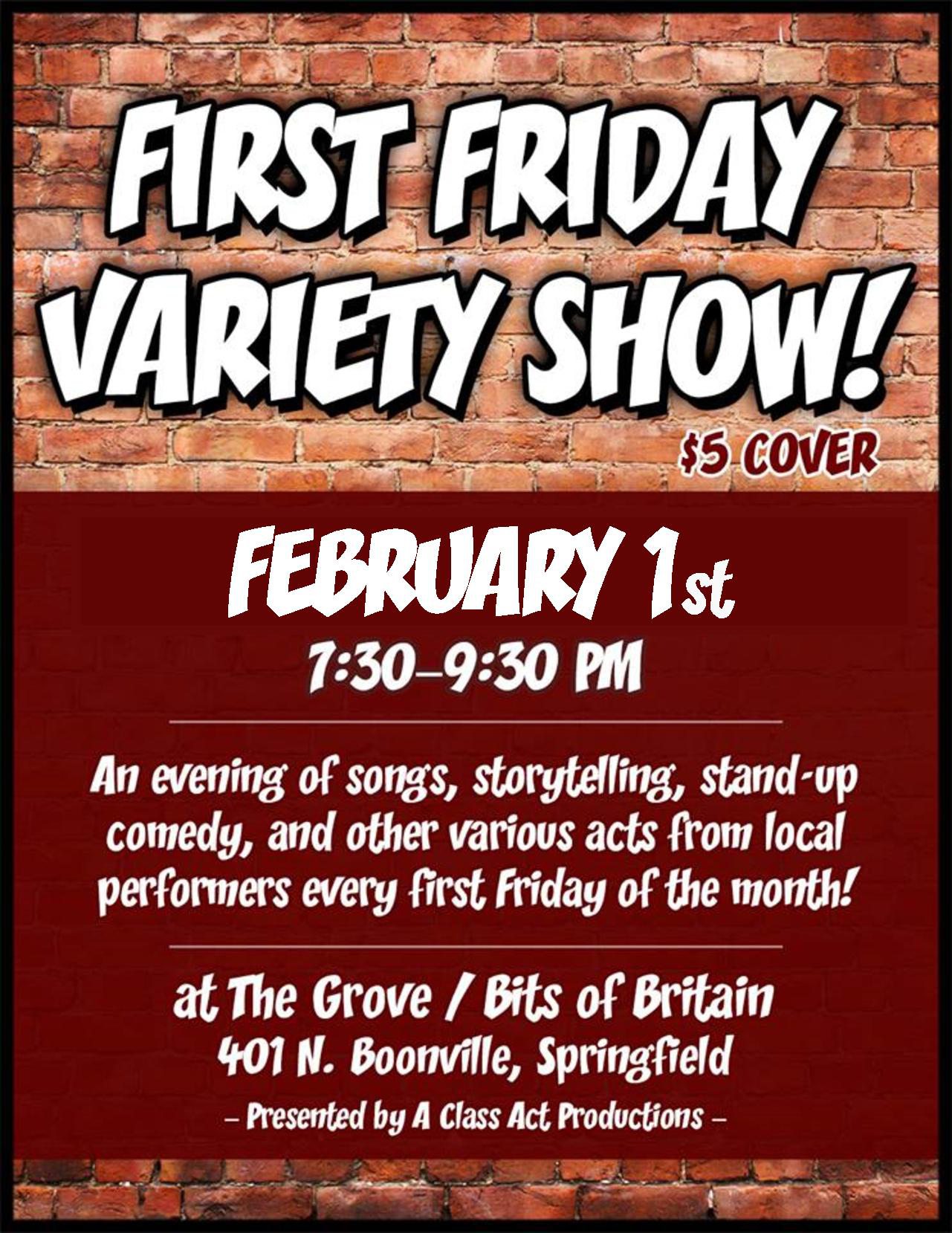 Live Comedy and Music in Springfield MO
