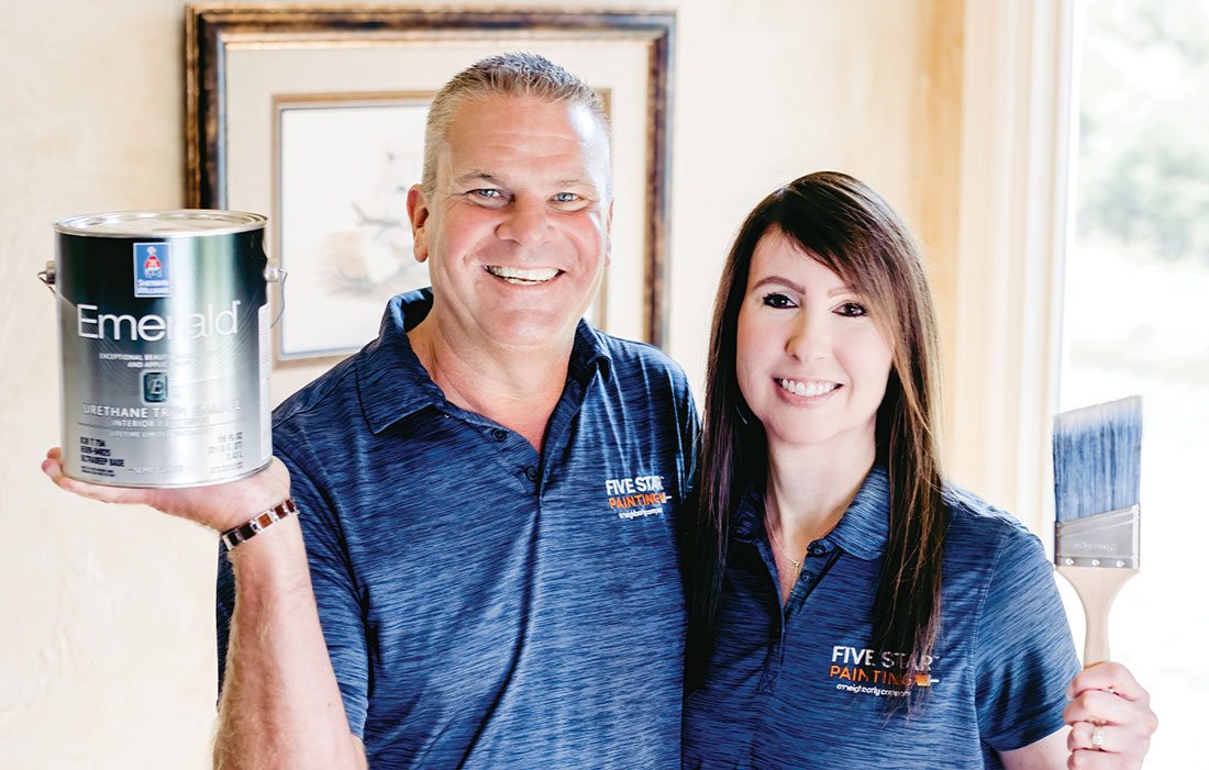 Doug and Andrea of Five Star Painting