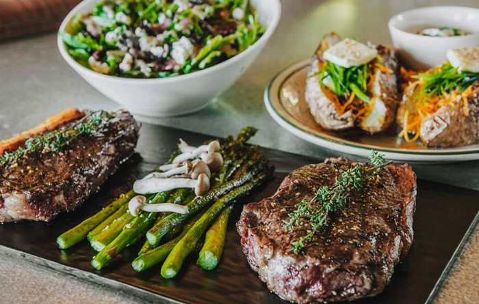 Big Cedar Lodge food on display