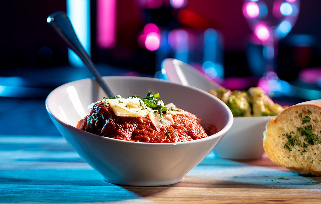 Spanish Meatballs from Cellar + Plate Wine Bar in Springfield, MO