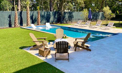 An outdoor oasis from Missouri Furniture.