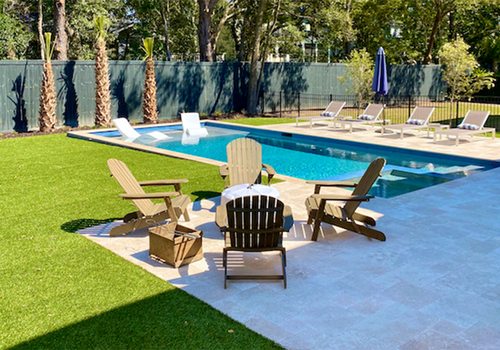 An outdoor oasis from Missouri Furniture.