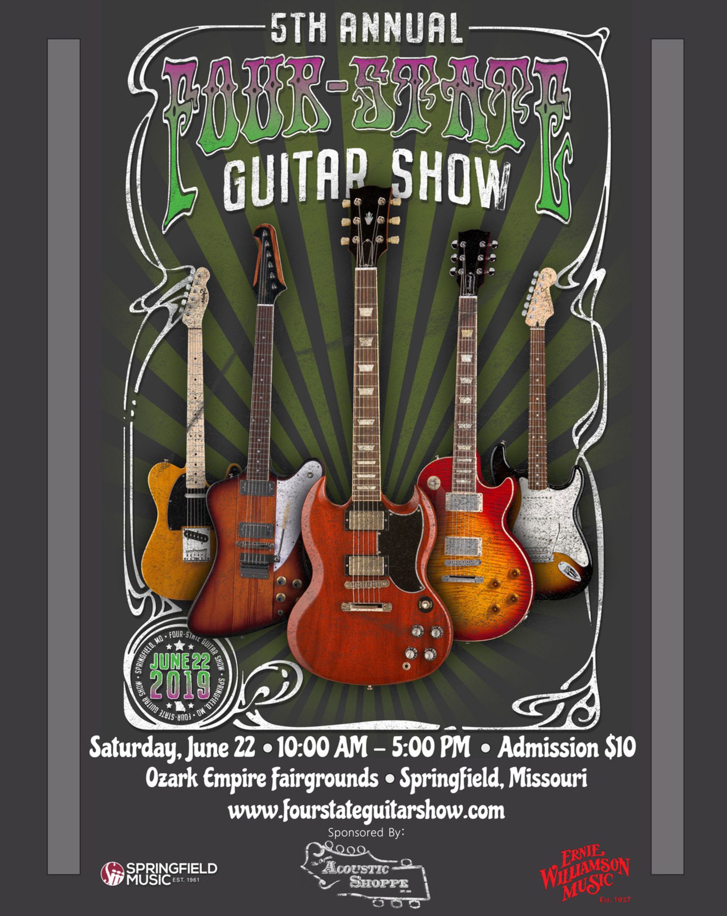 Four-State Guitar Show in Springfield, MO