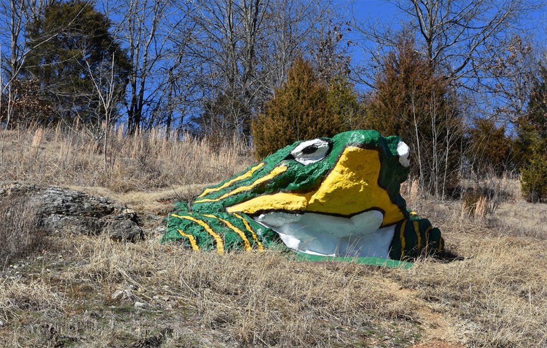 Frog Rock in Waynesville, MO