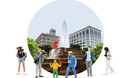 Scavenger hunt in Springfield MO illustration.