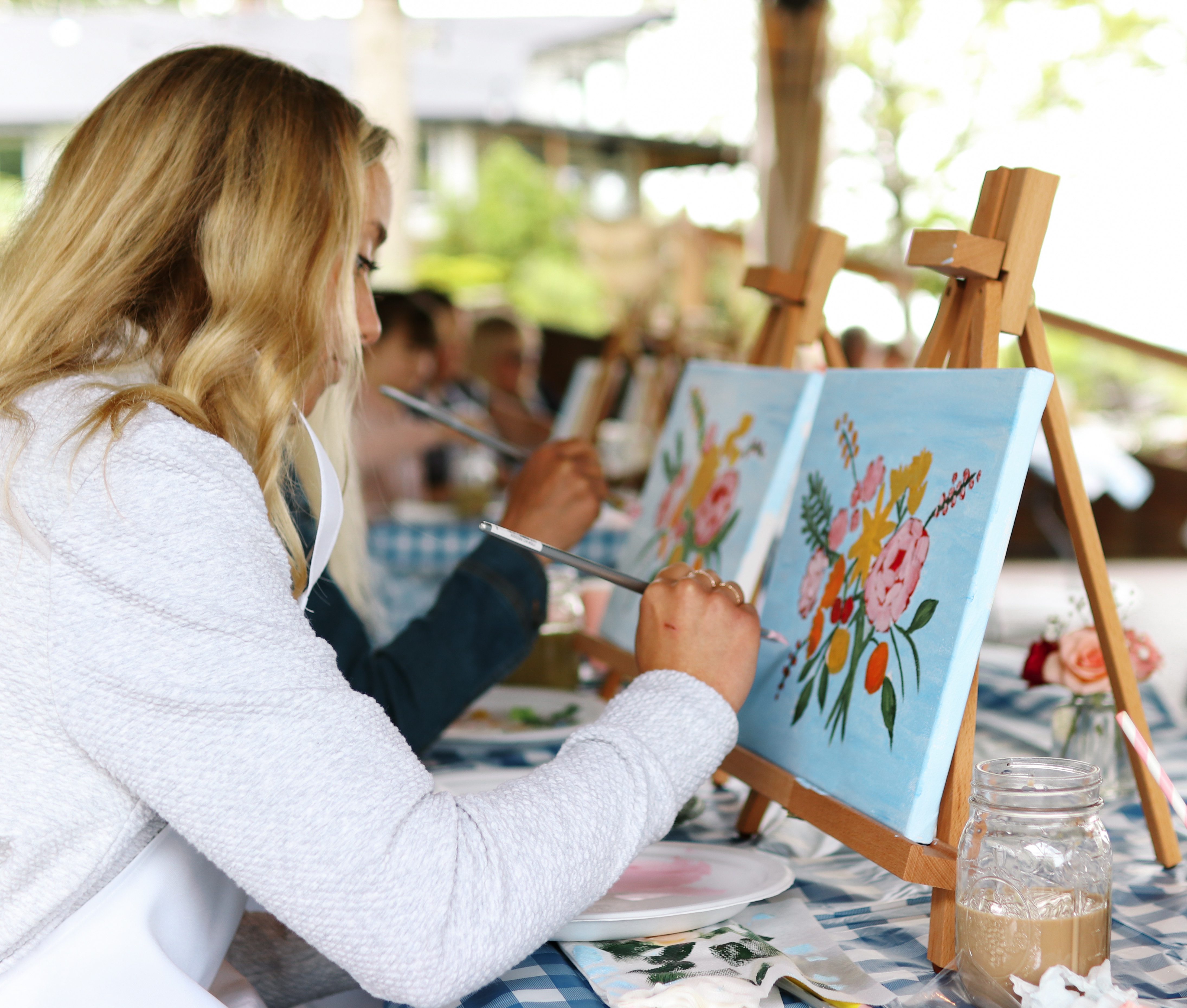 Galentine's Guided Painting Class
