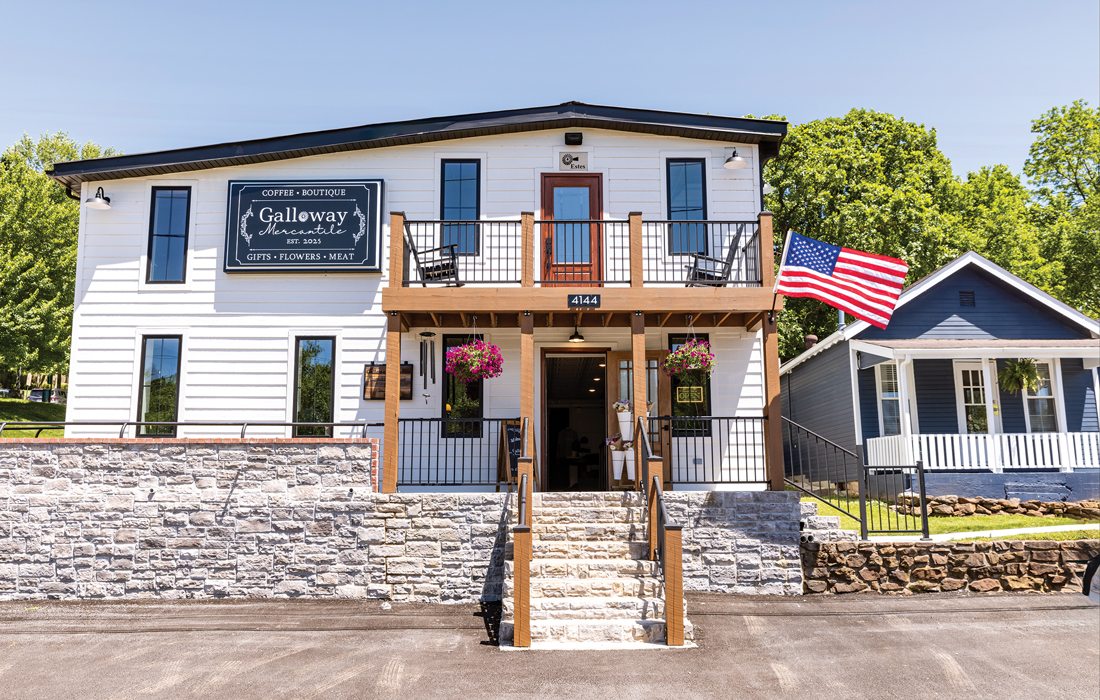 Exterior photo of Galloway Mercantile