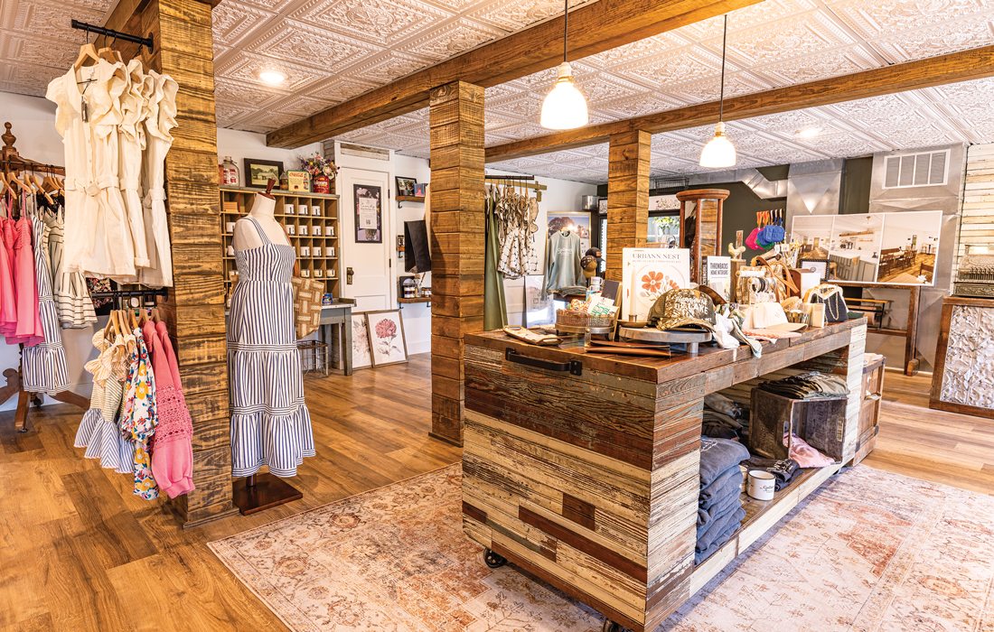 Interior photo of Galloway Mercantile in Springfield MO