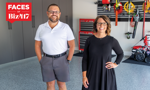 Kevin and Christine Howell of Garage Experts in Springfield, MO