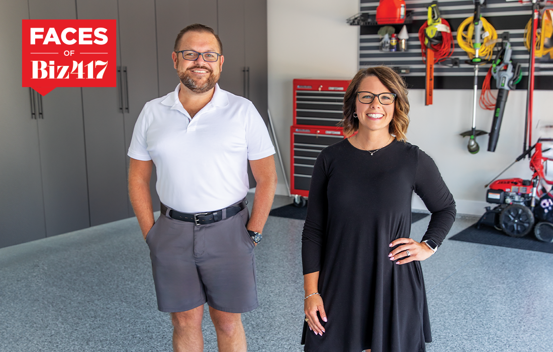Kevin and Christine Howell of Garage Experts in Springfield, MO
