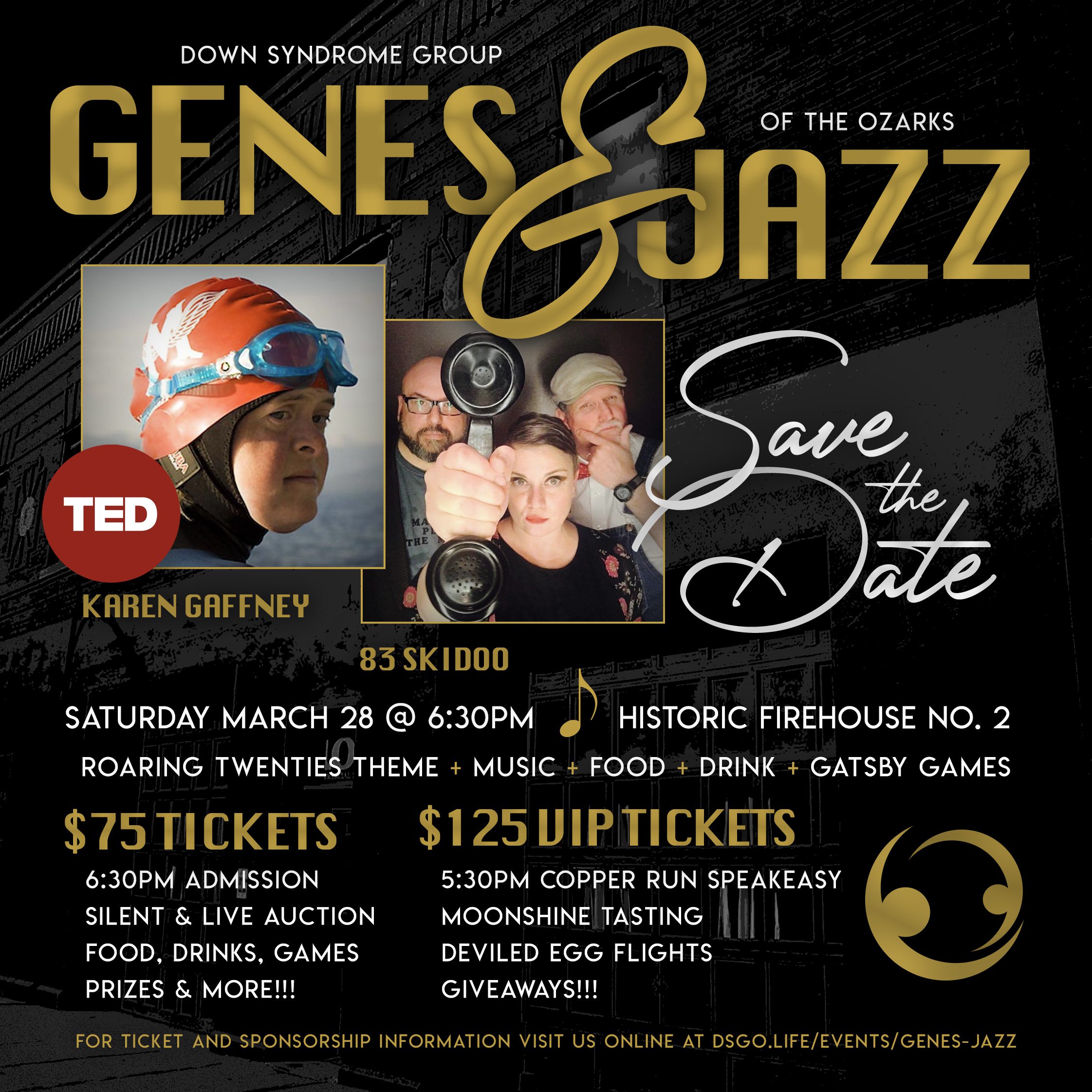 Genes & Jazz hosted by Down Syndrome Group of the Ozarks