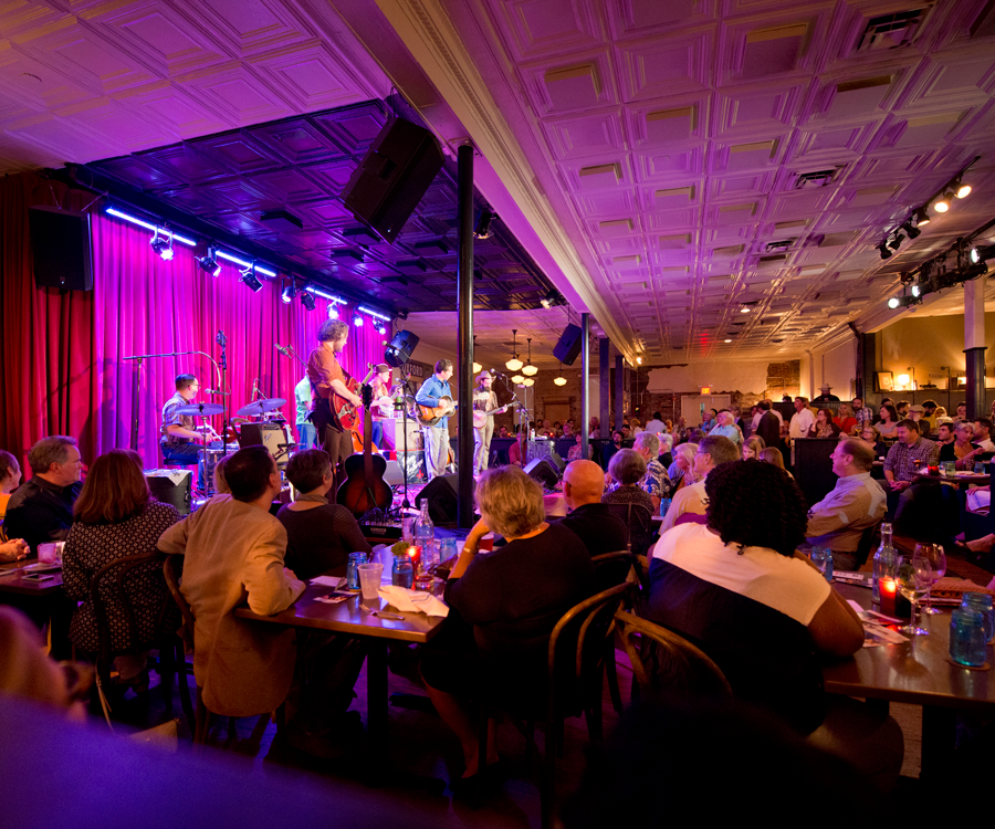 South on Main offers upscale Southern fare and live entertainment.