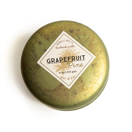 Grapefruit Pine Candle by Himalayan Trading Post