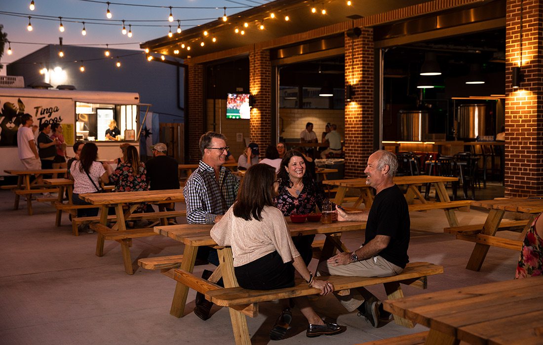 Patio at Hold Fast Brewing in Springfield MO