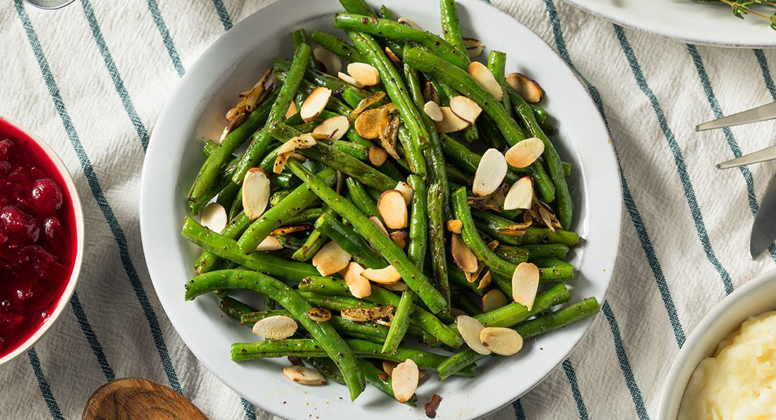 Amaretto Almond Green Beans