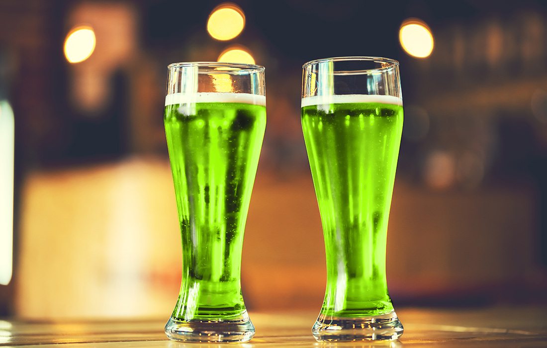 Green beer