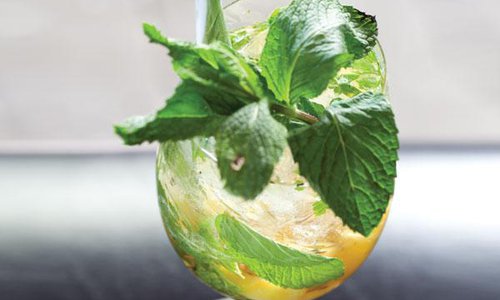 Grilled Pineapple  Mojito