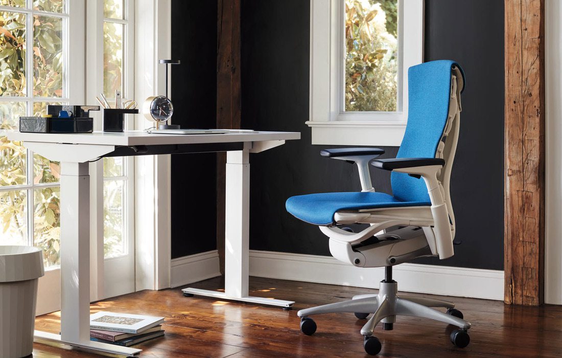 Office chair in home office