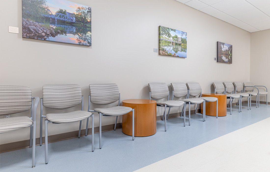CoxHealth clinic waiting room seating