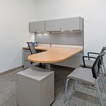 Slider Thumbnail: Desk and chair at CoxHealth clinic