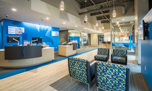 Step Inside Guaranty Bank’s New Headquarters in Farmers Park