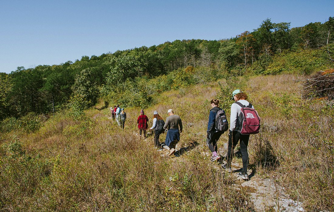 hiking in the ozarks