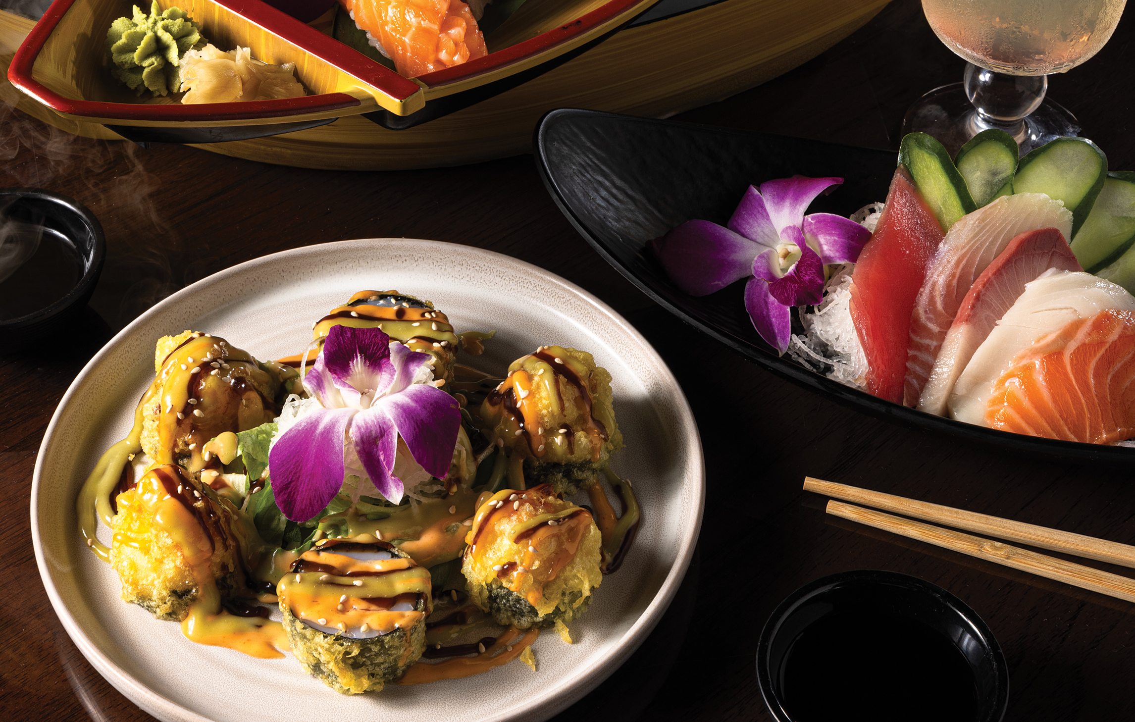 Dishes from Momo in Springfield, MO.