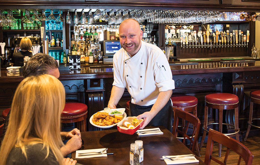 Chef Andy Hampshire at Farmers Gastropub in Springfield MO