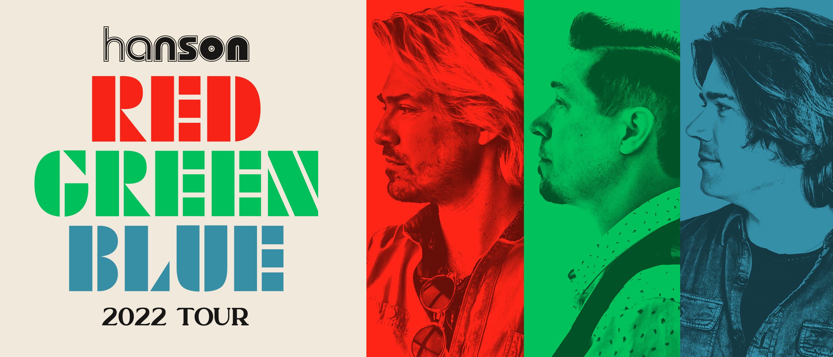 red green blue tour hanson