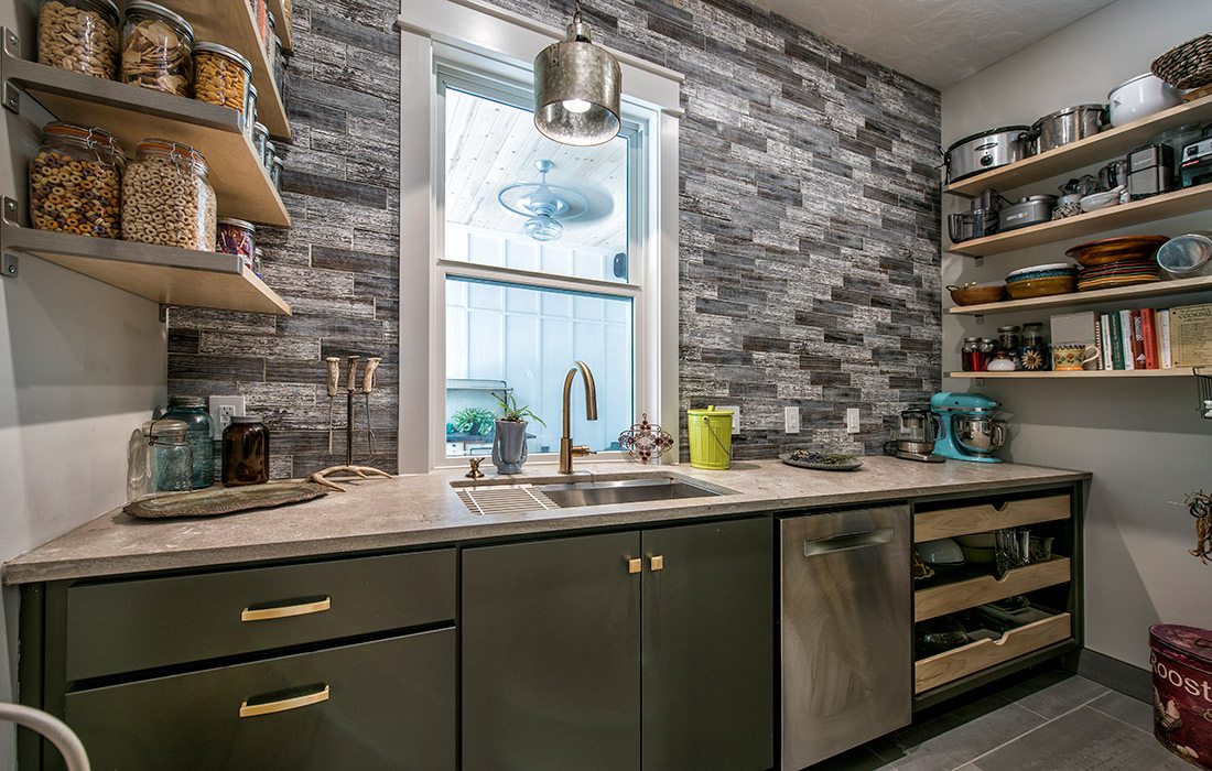 Kitchen of a modern farmhouse in southwest Missouri