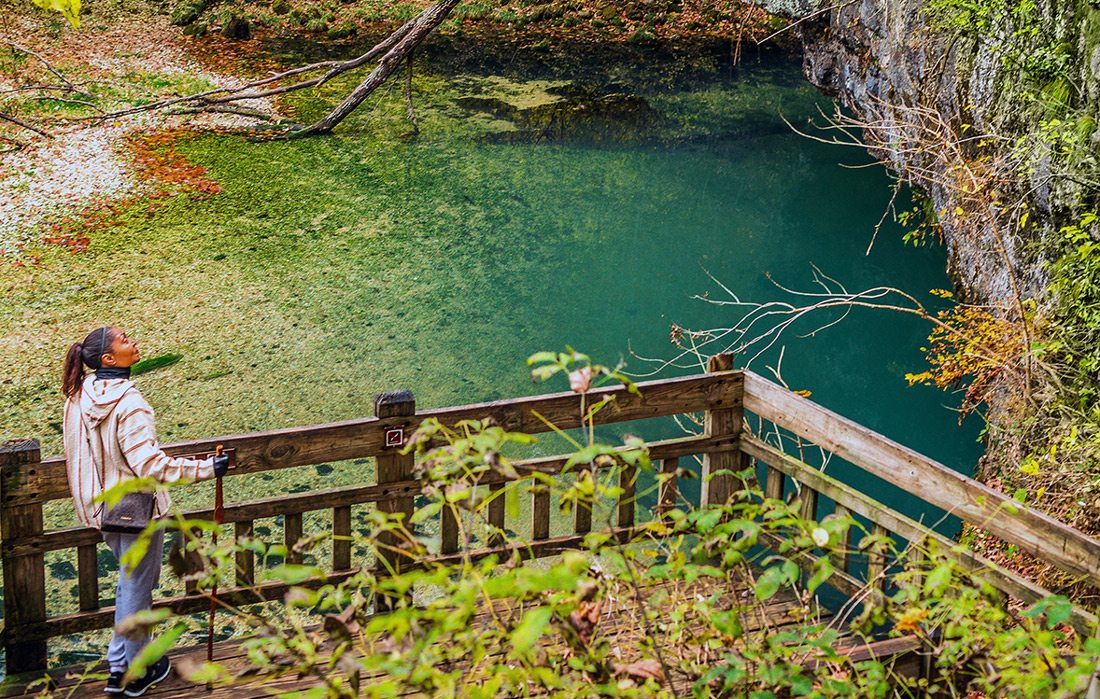 Ha Ha Tonka Spring in Missouri