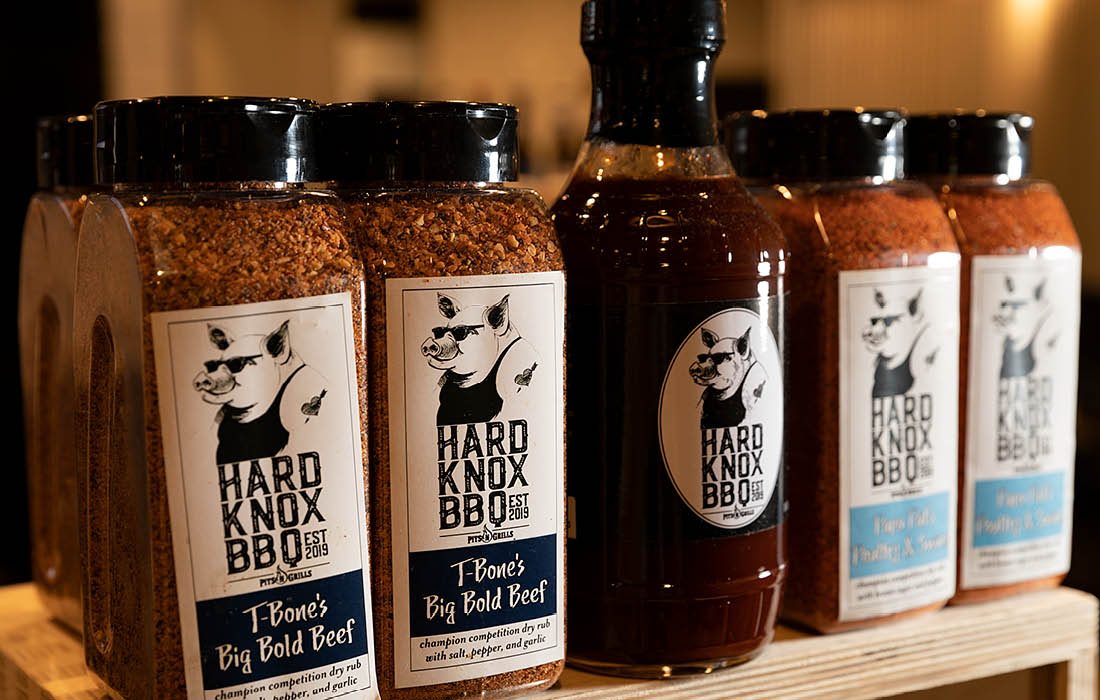 Sauces from Hard Knox BBQ in Springfield MO