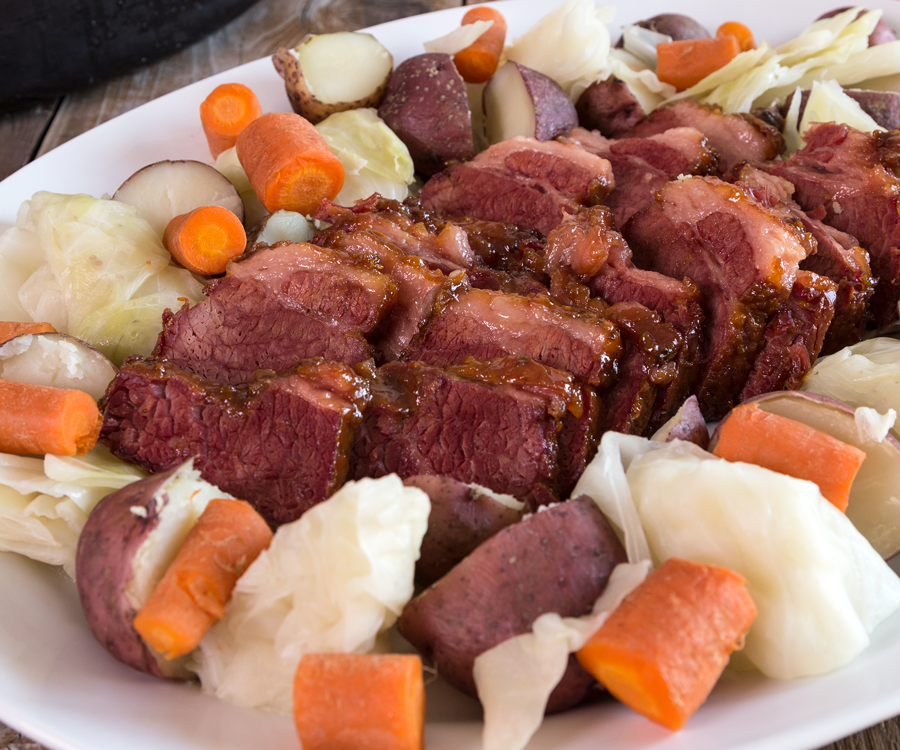 Perfectly prepared corned beef.