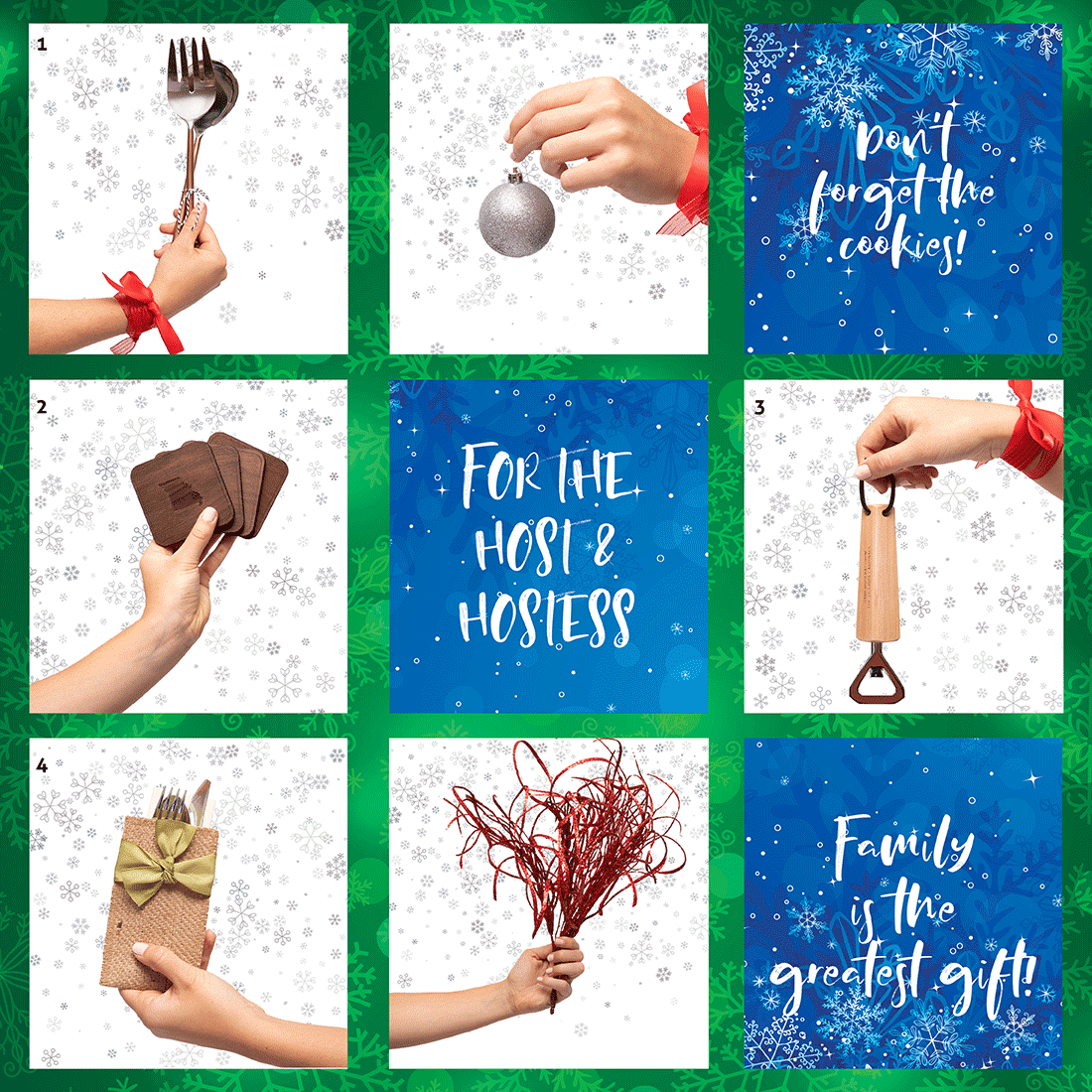 Host gifts holiday party