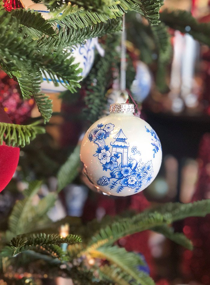 Global art-inspired Christmas tree ornaments
