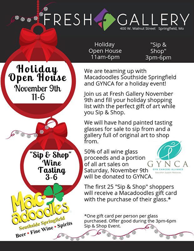Holiday Sip & Shop in Springfield, MO