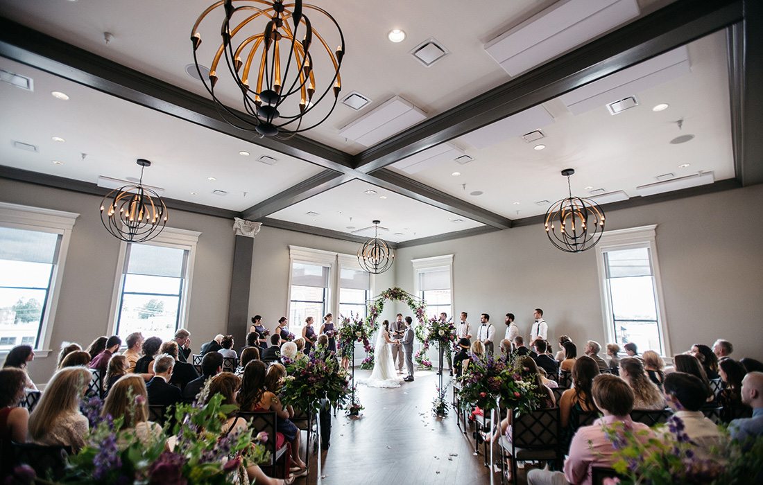 A wedding at Hotel Vandivort.