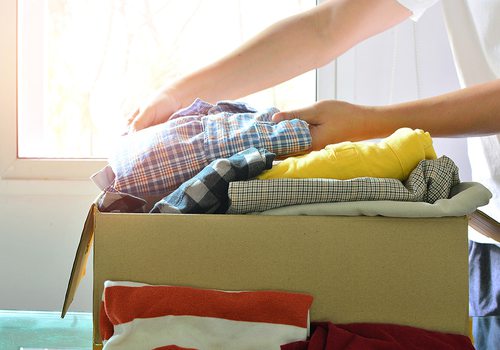 Donating clothes in Springfield, MO
