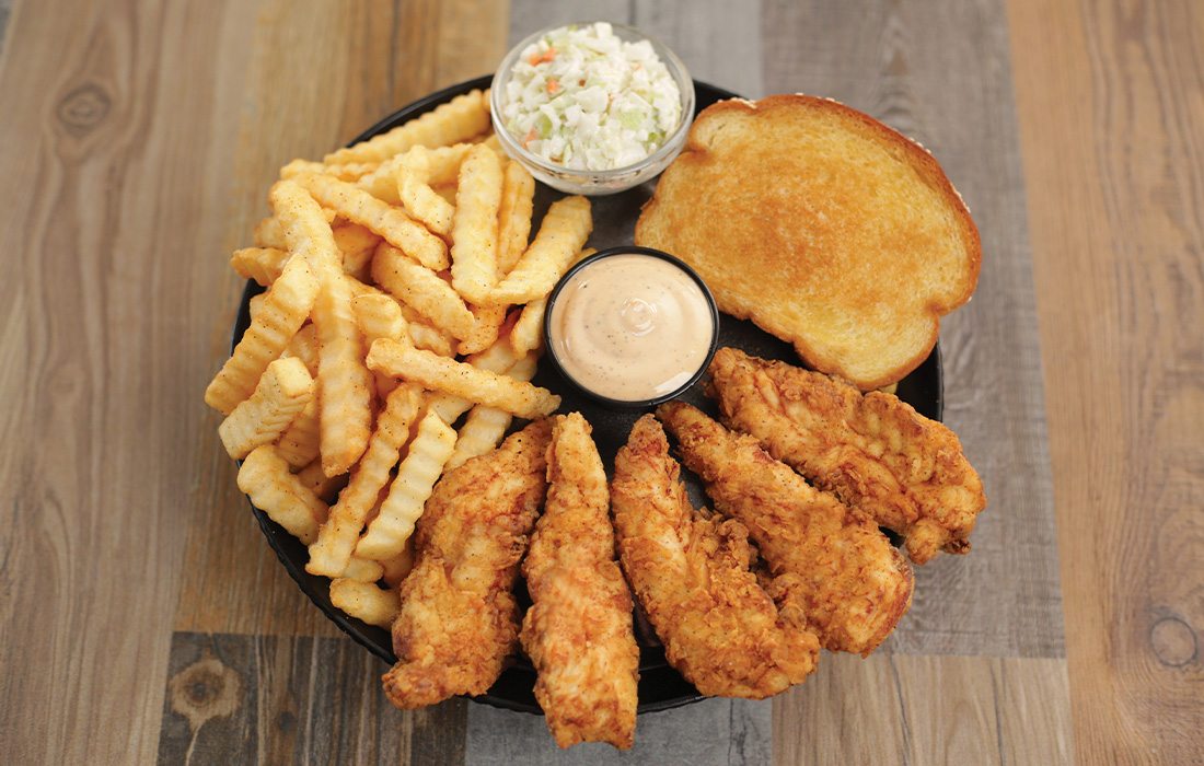 Five Piece Tender Meal from Huey Magoo's